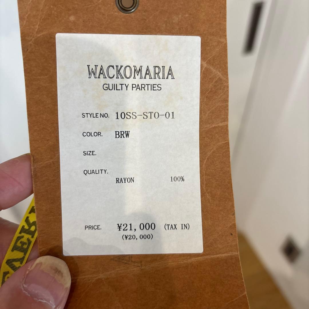 wackomaria ワコマリア　wackmo maria ストール　新品未使用