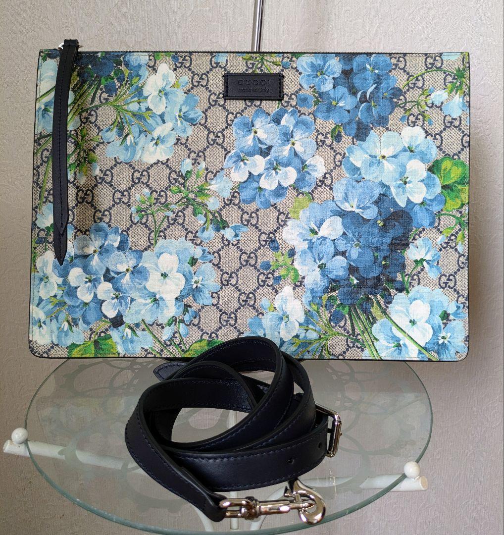 S*8様 GUCCI 花柄 クラッチバッグ A4対応