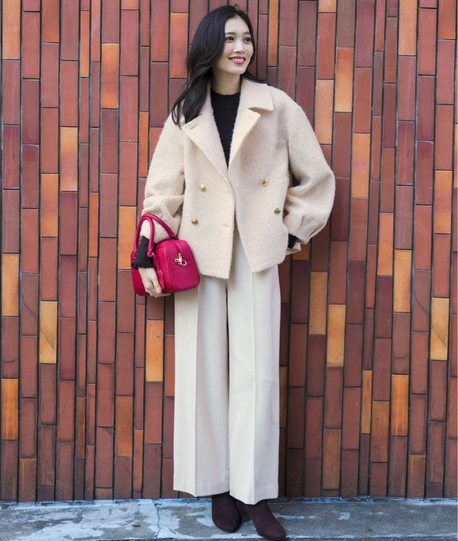 【2WAY】ブークレーシャギーラメ アウター