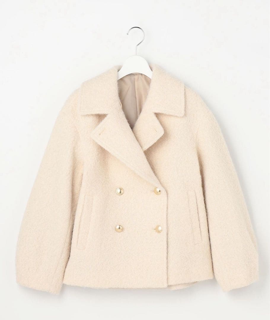 【2WAY】ブークレーシャギーラメ アウター