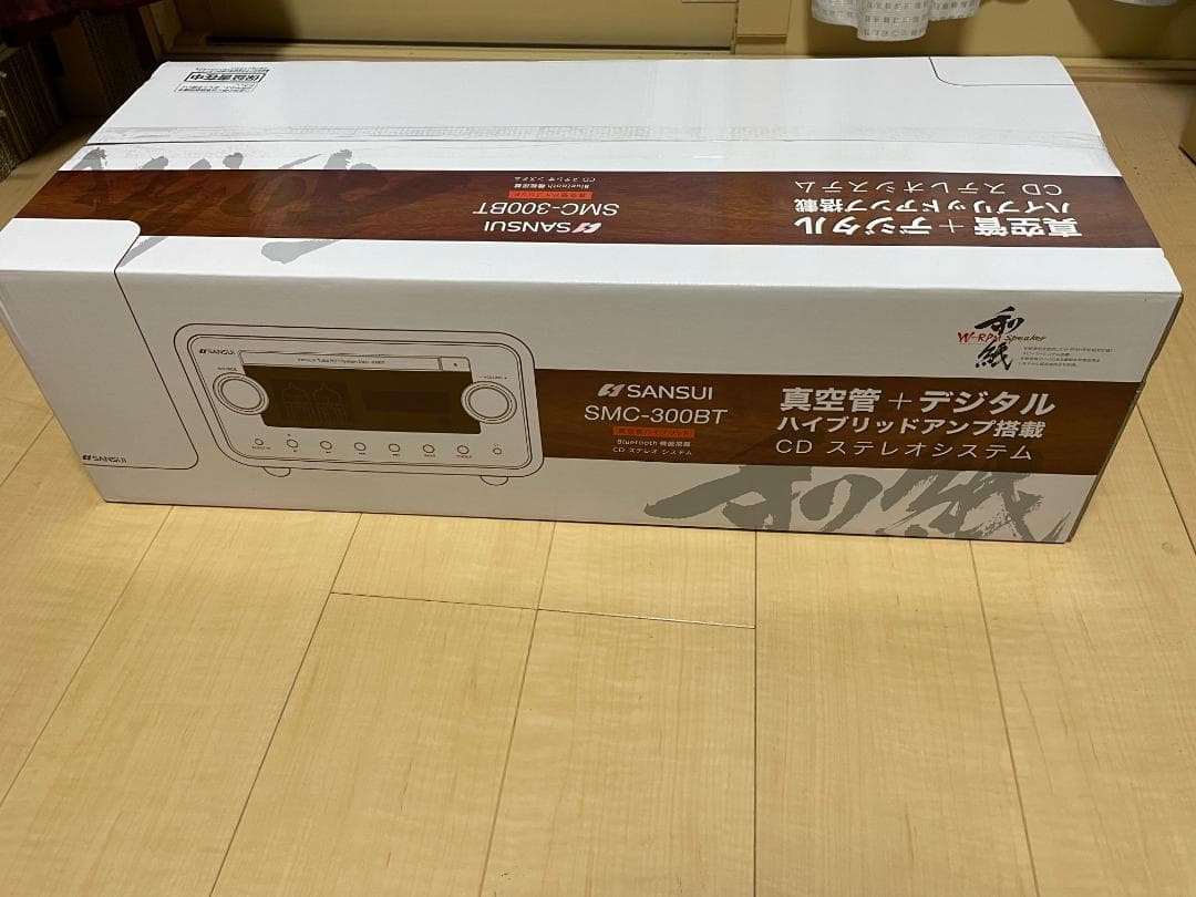 【完品・美品】SANSUI SMC-300BT Bluetooth CDステレオ