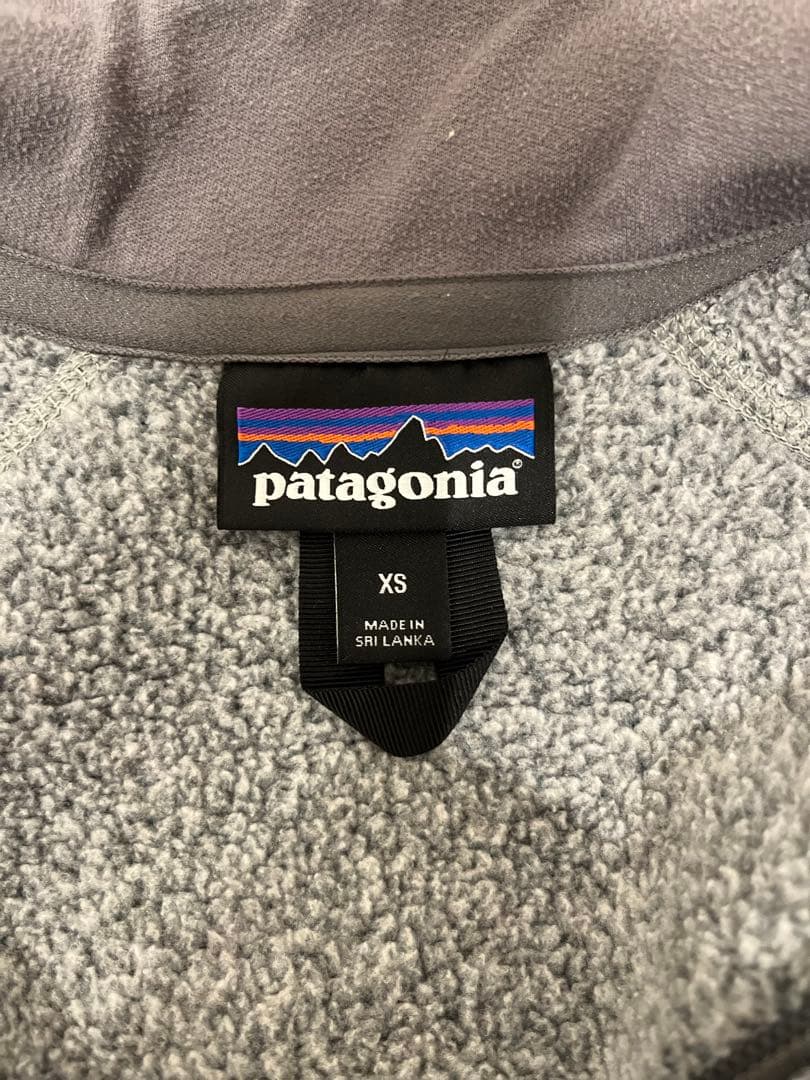 patagonia フリースジャケット XS グレー
