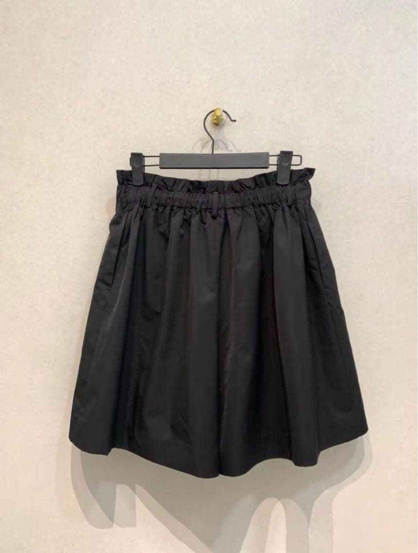 24h以内発送 machatt ギャバジンショートパンツ ブラック M