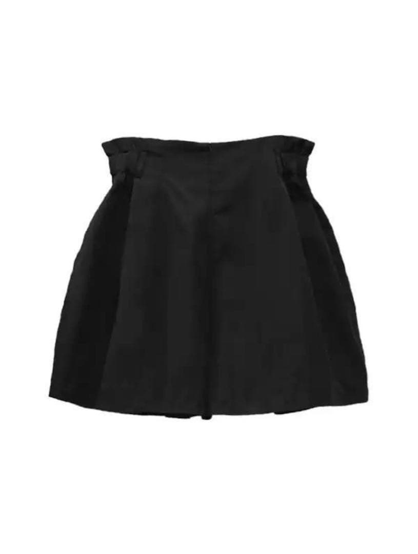 24h以内発送 machatt ギャバジンショートパンツ ブラック M