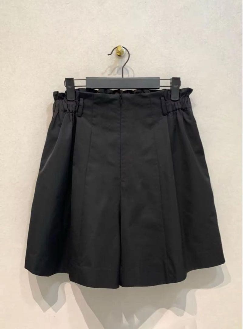 24h以内発送 machatt ギャバジンショートパンツ ブラック M