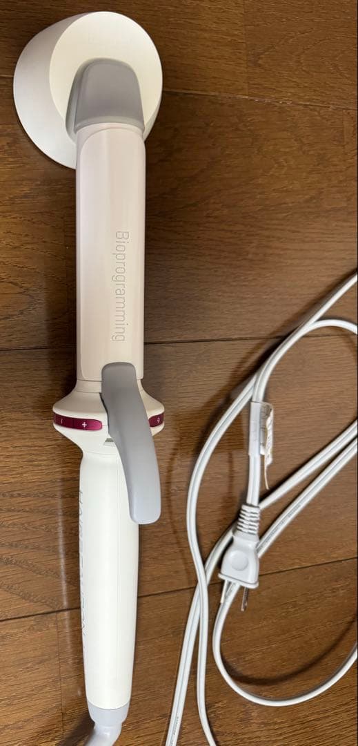 HAIRBEAURON カールヘアアイロン ホワイト