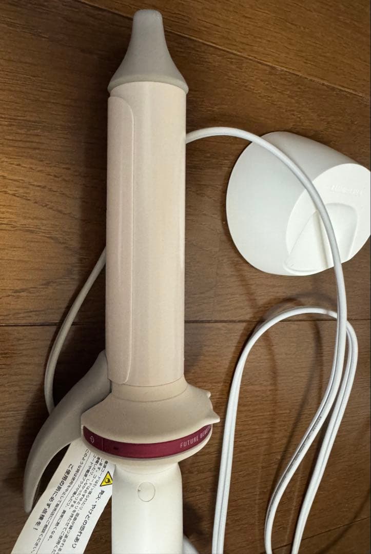 HAIRBEAURON カールヘアアイロン ホワイト