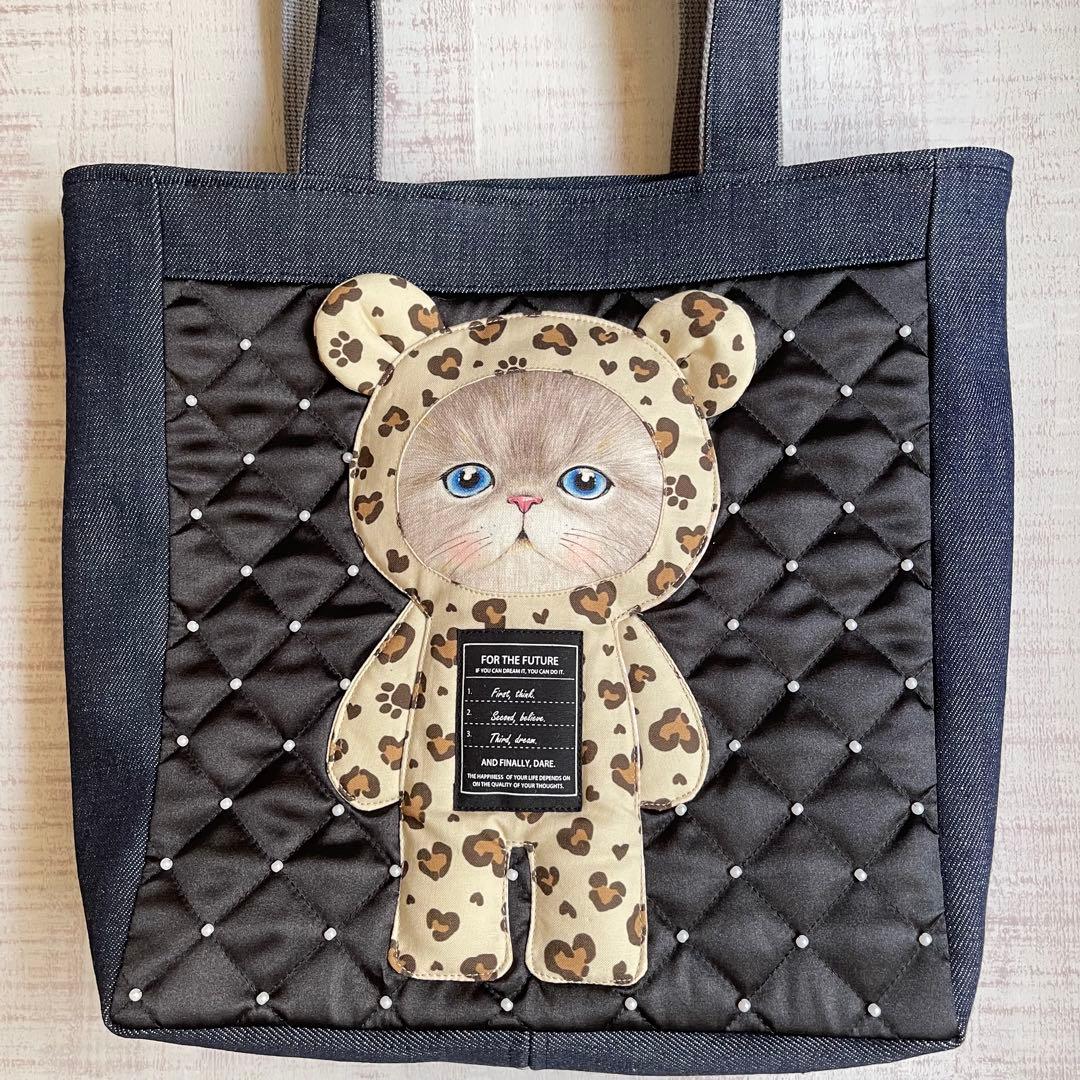 黒*こ様 大きめトートバッグ&ショルダー付きポーチセット＊コヤンイサムチョン