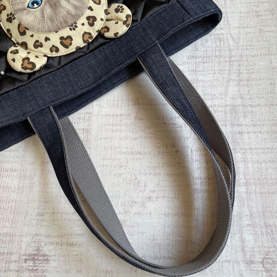 黒*こ様 大きめトートバッグ&ショルダー付きポーチセット＊コヤンイサムチョン