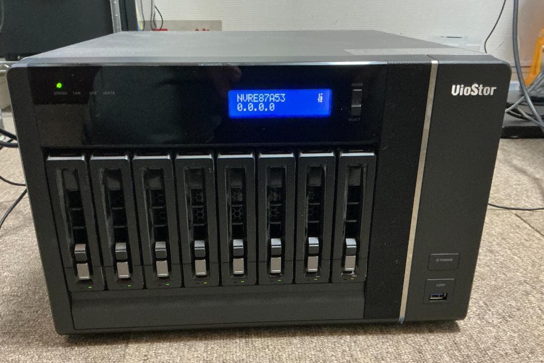 HDMI出力対応ネットワークビデオレコーダー VioStor-8132Pro＋