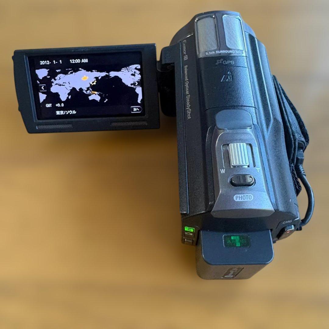 【動作確認済】SONY HDR-CX720V ハンディカム 空間光学手ブレ補正