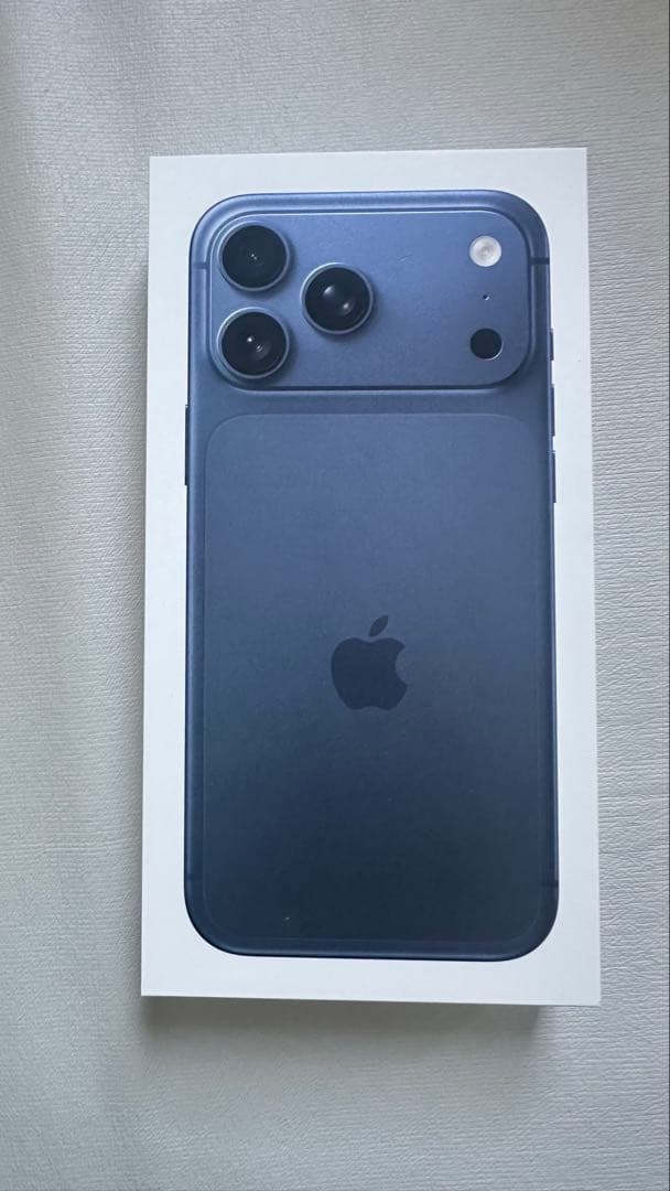 【新品未開封】iPhone17ProMax 256GBディープブルーSIMフリー