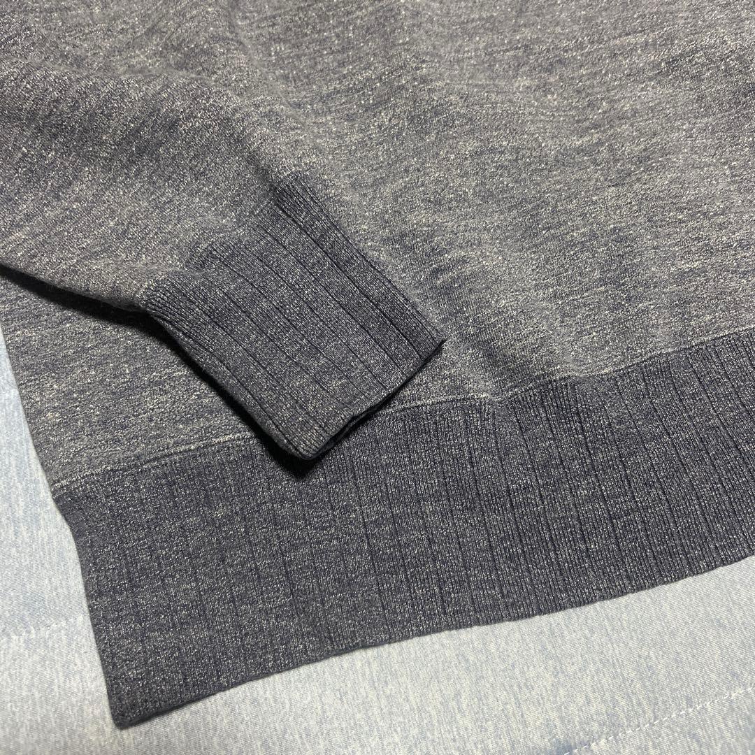 【貴重】ダルチザン 和歌山吊り編み 両Vスウェット　スヴィンゴールド　杢ネイビー