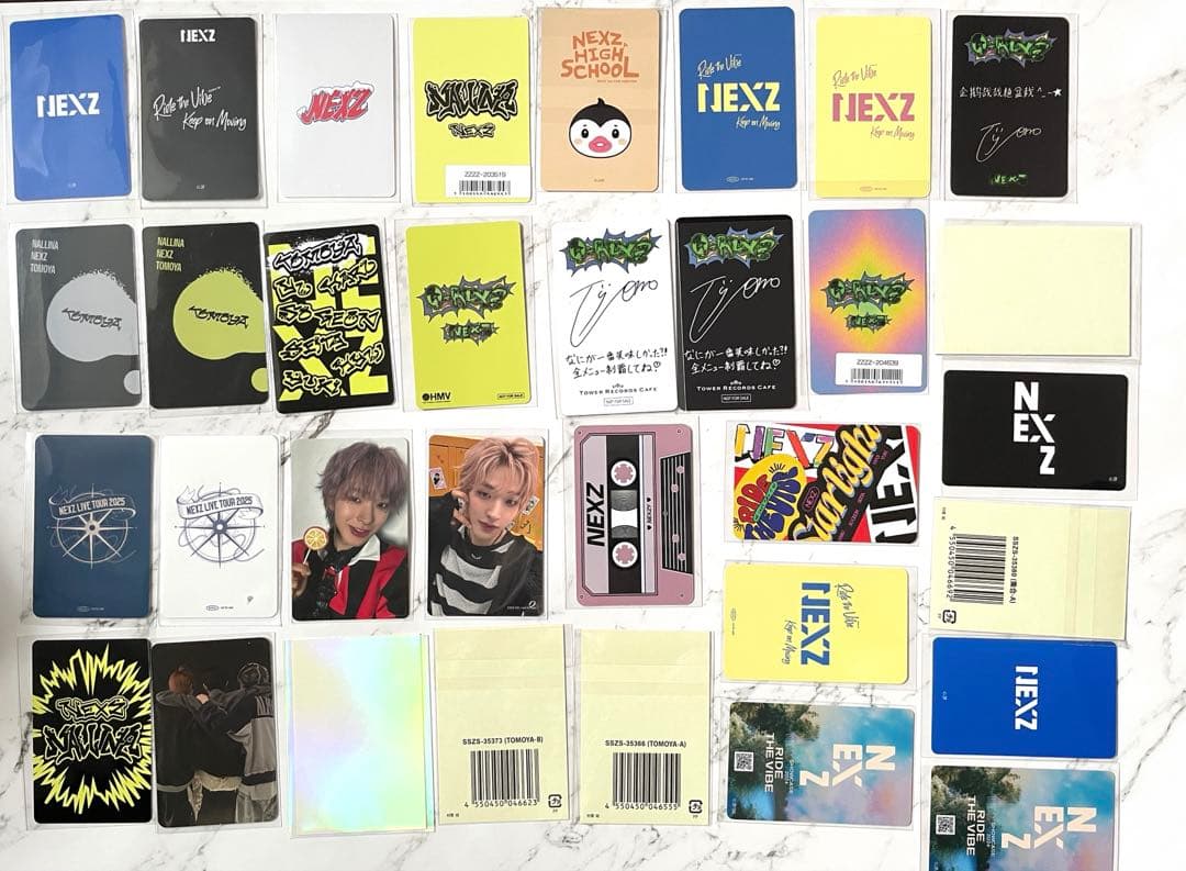 希少トレカ多数　NEXZ TOMOYA トレカ まとめ売り　117枚 トモヤ