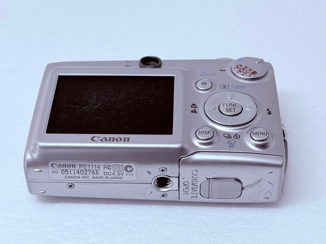 Canon IXY DIGITAL 600 動作確認済 コンデジ レトロ エモい