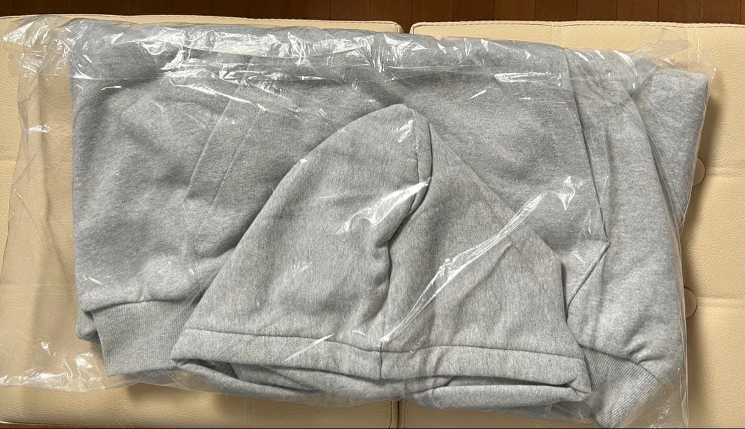 ❗️韓国限定❗️ノースフェイス ミニボックスロゴ パーカー プルオーバー グレー