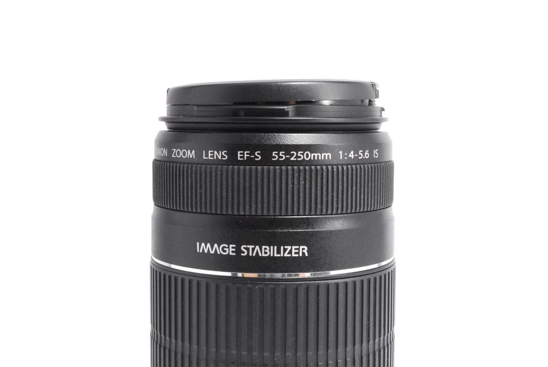 美品✨Canon EF-S 55-250mm IS 望遠レンズ✨手ぶれ補正機能付