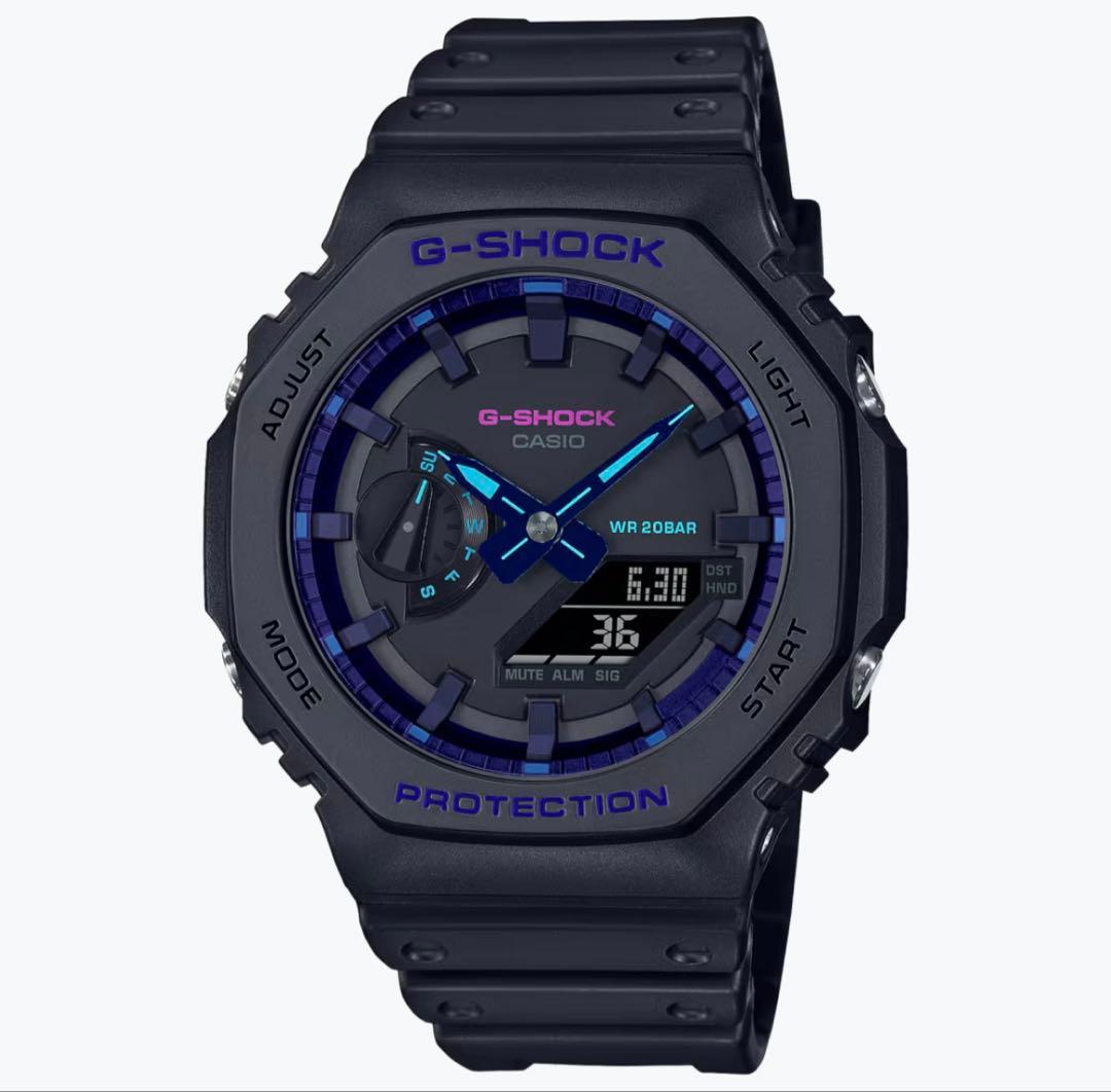 カシオ G-SHOCK GA-2100VB カシオーク 未使用品 保証残有り
