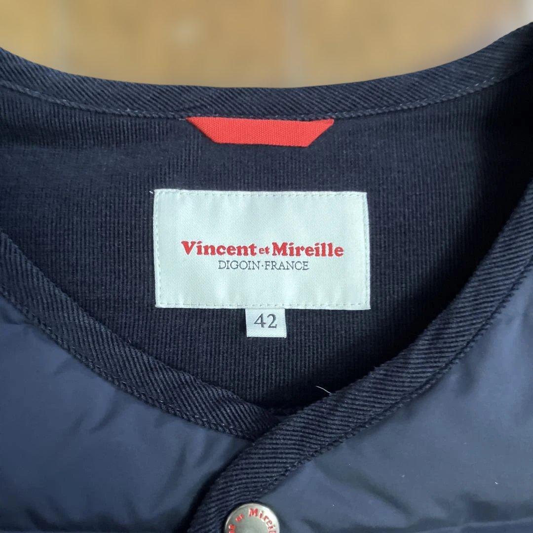 ヴァンソンエミレイユ ダウンベスト Vincent et Mireille