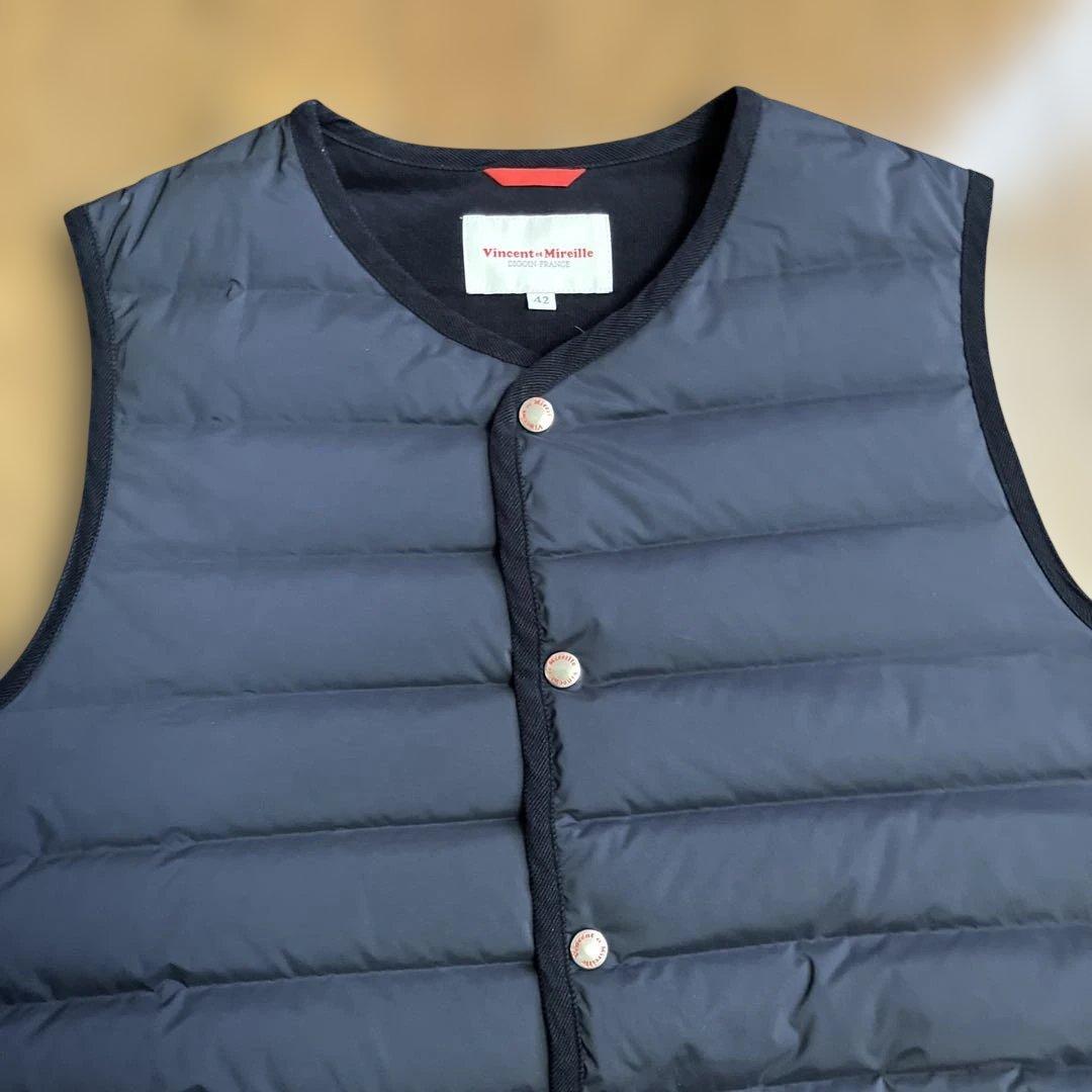 ヴァンソンエミレイユ ダウンベスト Vincent et Mireille