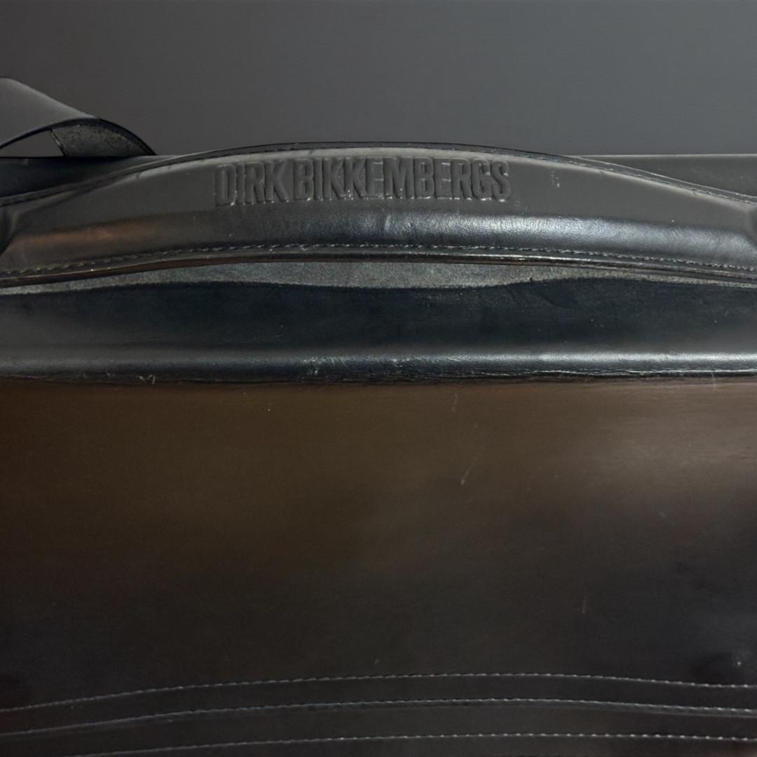 本人期【DIRK BIKKEMBERGS／ビッケンバーグ】レザーショルダーバッグ