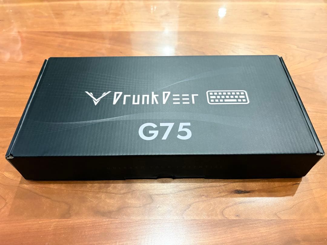 DrunkDeer G75 ラピッドトリガーキーボード ゲーミングキーボード