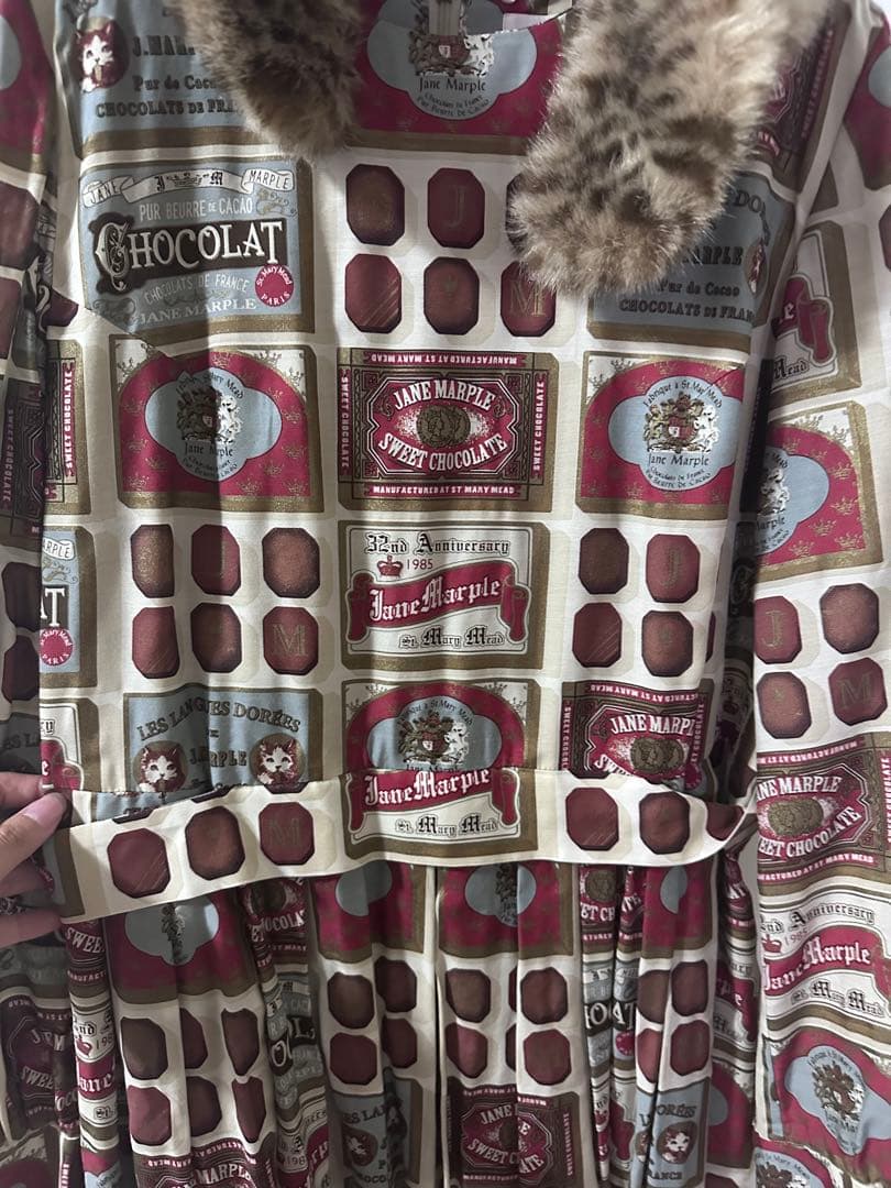 Jane Marple Chocolat classique ワンピース