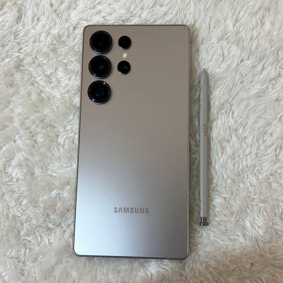 ★ Galaxy S25 ultra 512GB チタニウムグレー a08