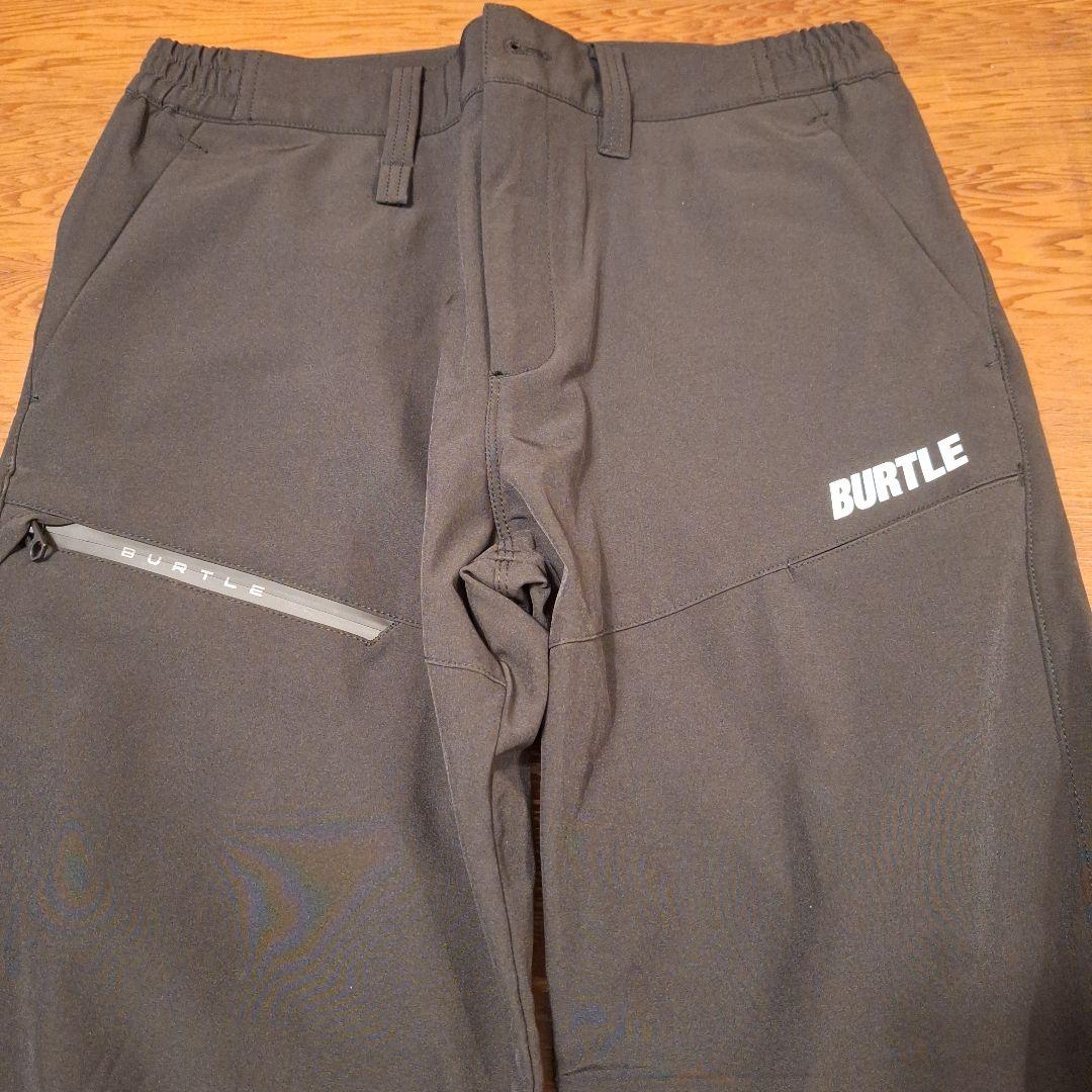 BURTLE 823 防風ショーパン L ブラック