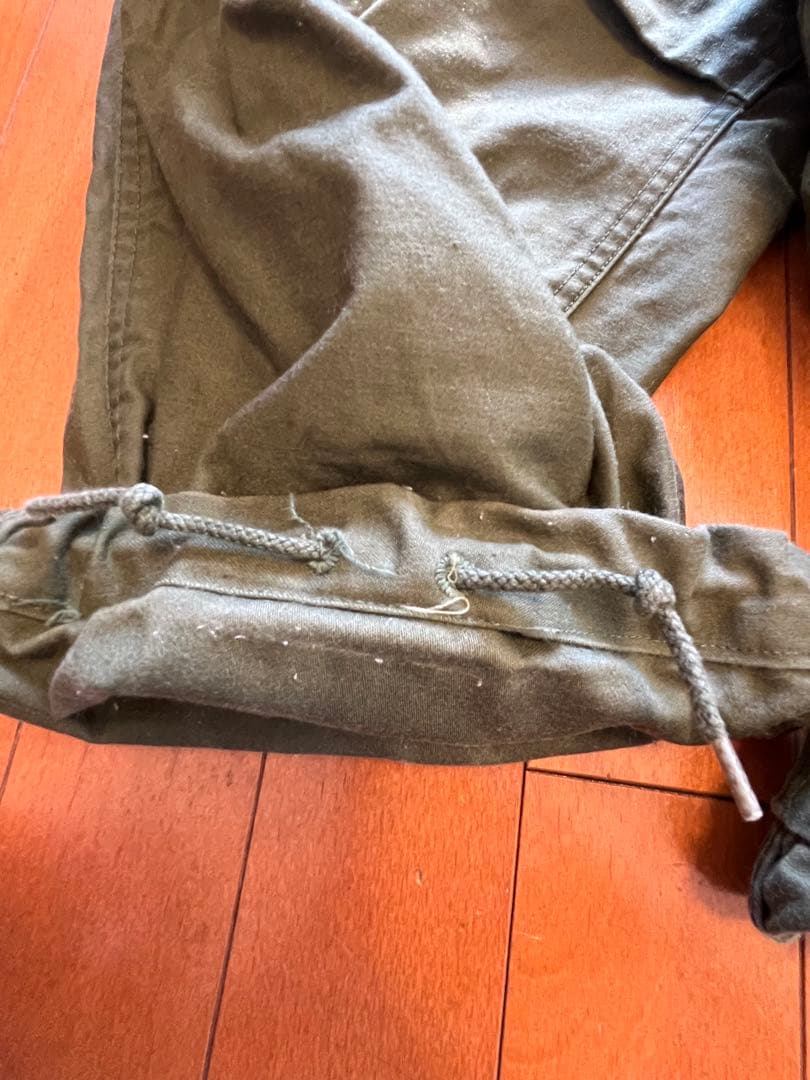 初期型 M65 アルミジッパー フィールドパンツ