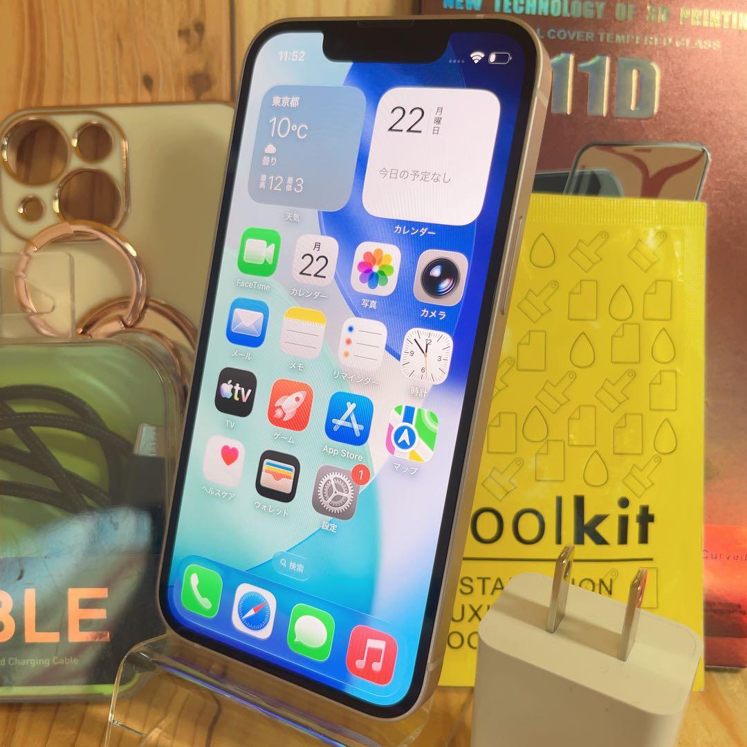 SIMフリー 本体 iPhone 13mini 128 GB ピンク 007