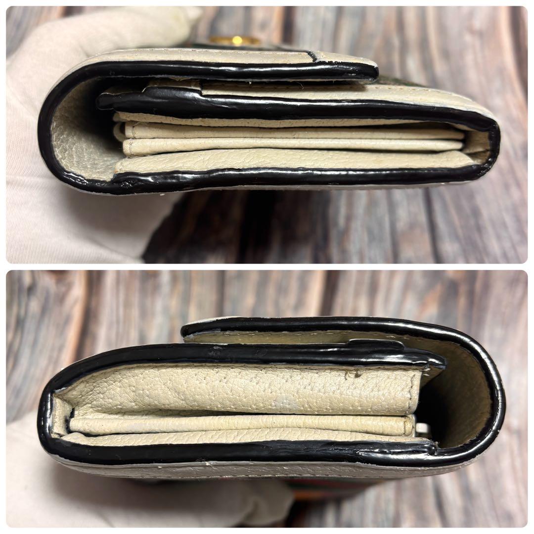 【希少】箱付 グッチ GUCCI 花柄 長財布　オフディア フローラ マーモント