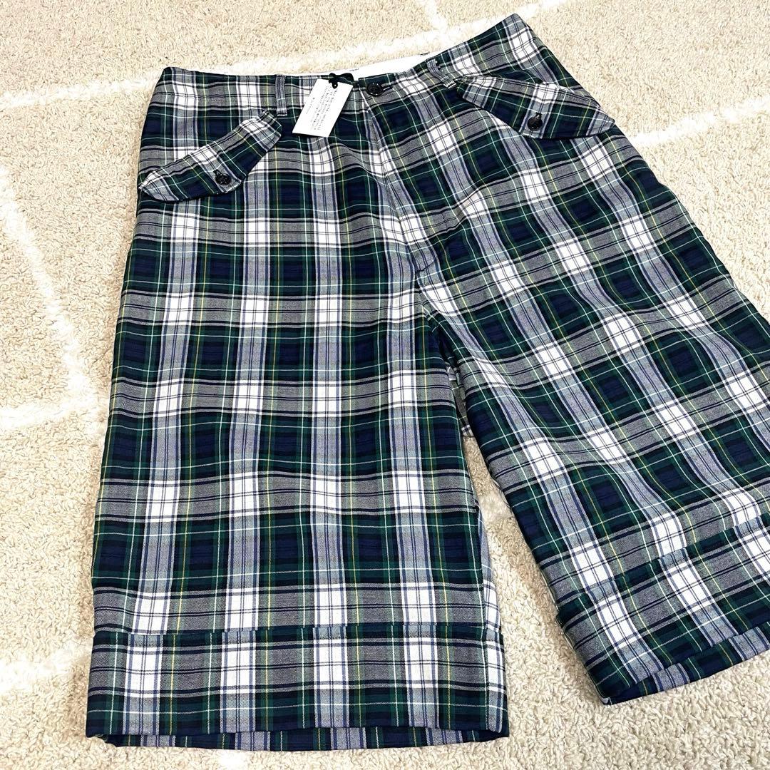 COMME des GARCONS コムデギャルソン　ハーフパンツ　チェック柄
