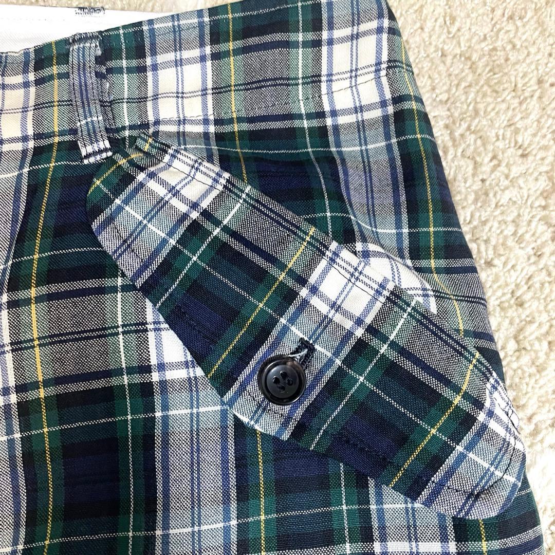 COMME des GARCONS コムデギャルソン　ハーフパンツ　チェック柄