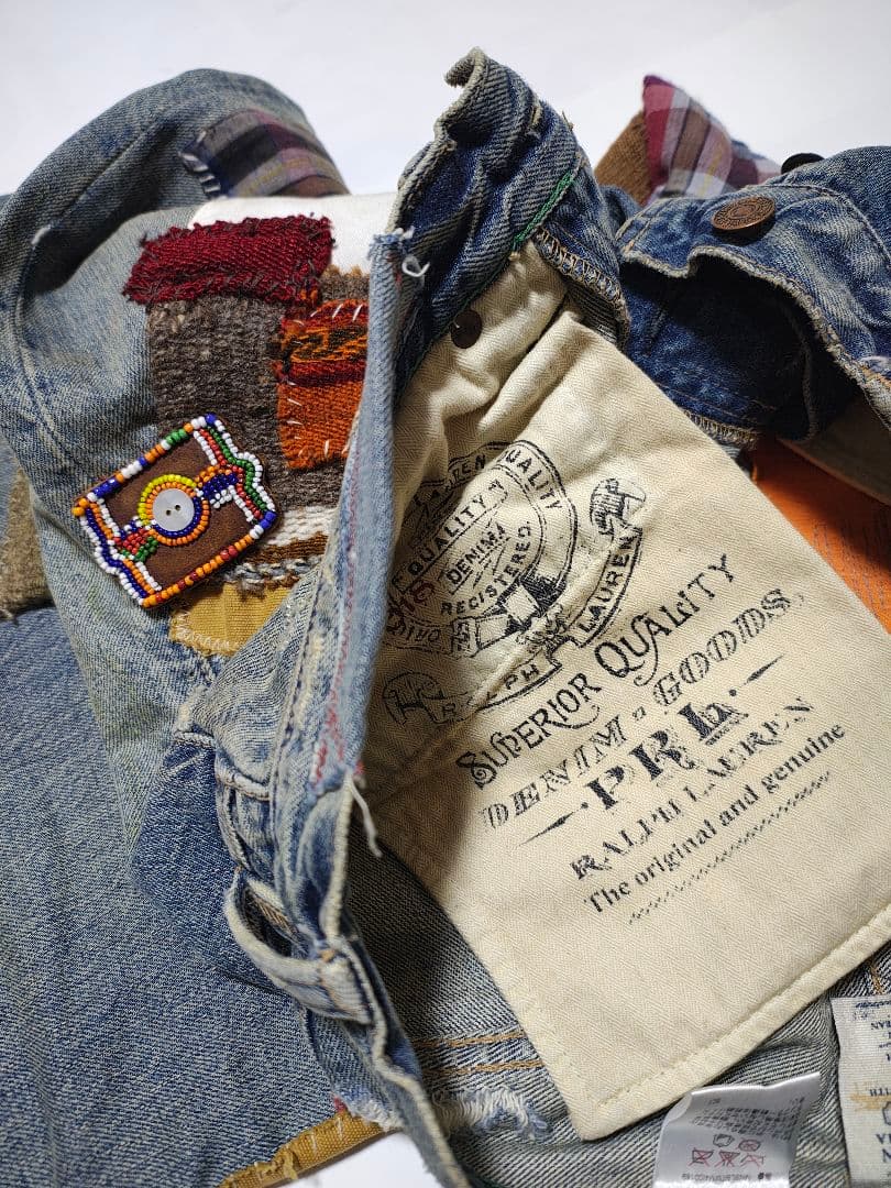 PRL ポロ・ラルフローレン　限定デニム　ナンバリング18