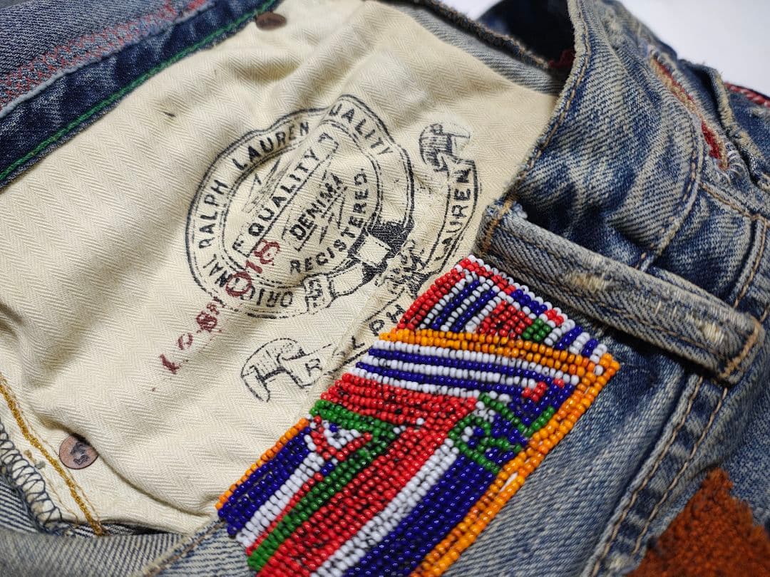 PRL ポロ・ラルフローレン　限定デニム　ナンバリング18
