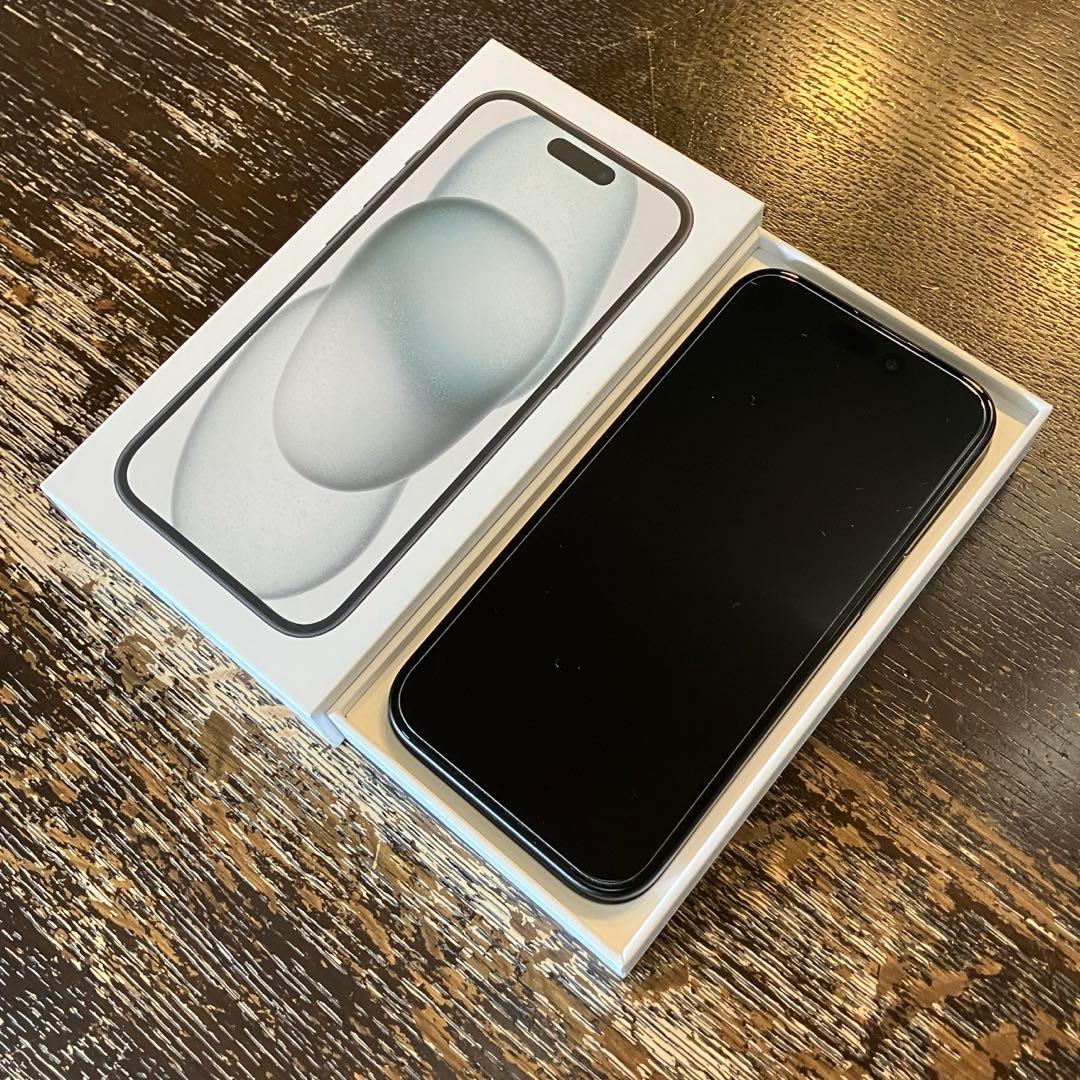 Apple iPhone 15ブラック 箱付き