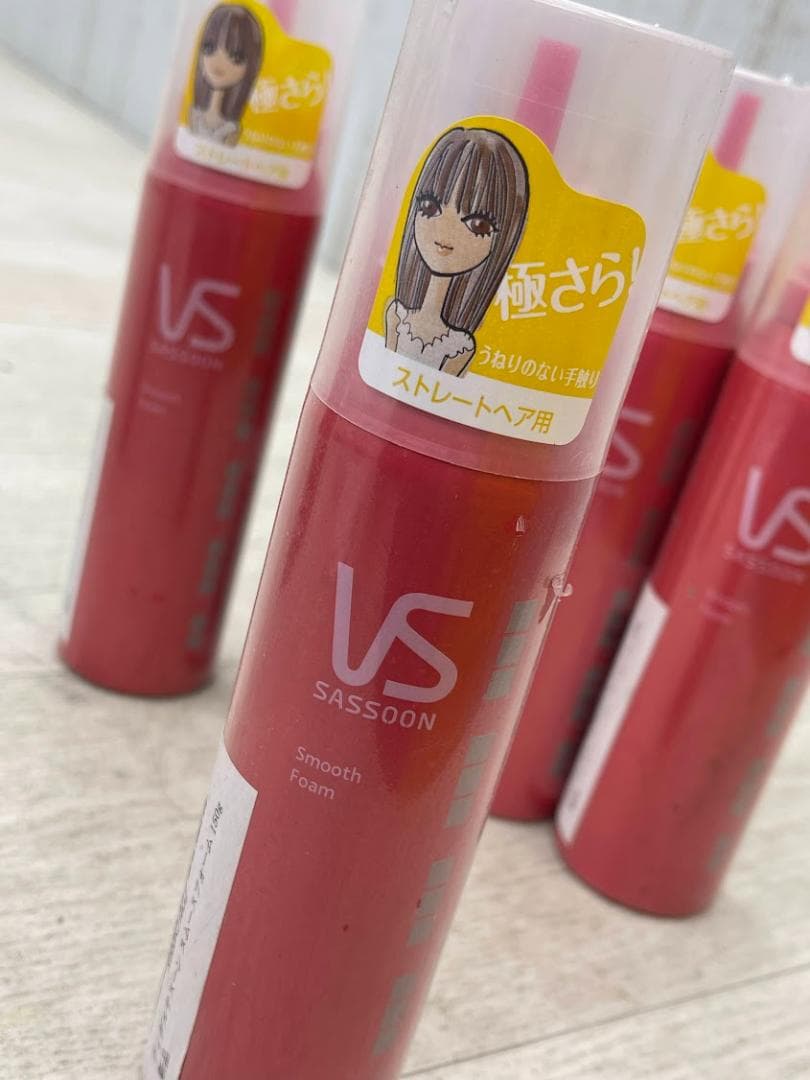 新品 ヴィダルサスーン スムースフォーム リッジウェーブフォーム 7本 まとめて