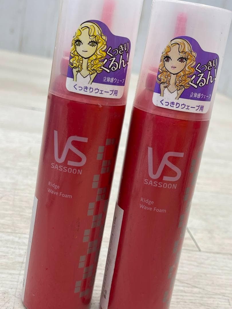 新品 ヴィダルサスーン スムースフォーム リッジウェーブフォーム 7本 まとめて