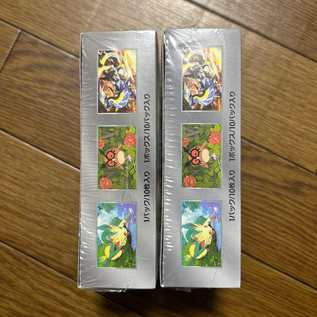 ポケモンカードゲームテラスタルフェスボックスシュリンク付き２箱