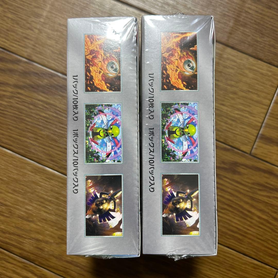 ポケモンカードゲームテラスタルフェスボックスシュリンク付き２箱
