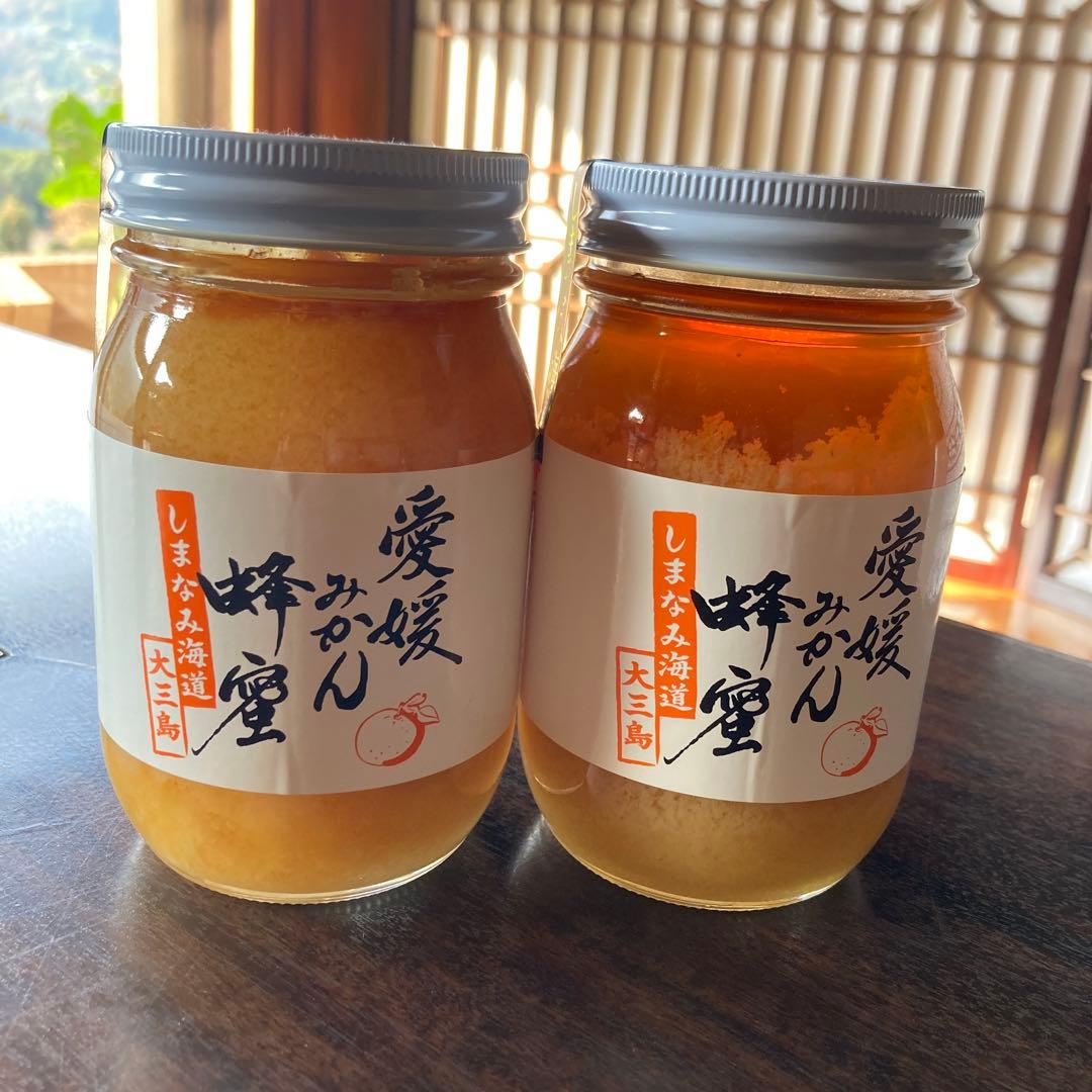 しまなみ海道大三島　愛媛みかん蜂蜜 2本セット