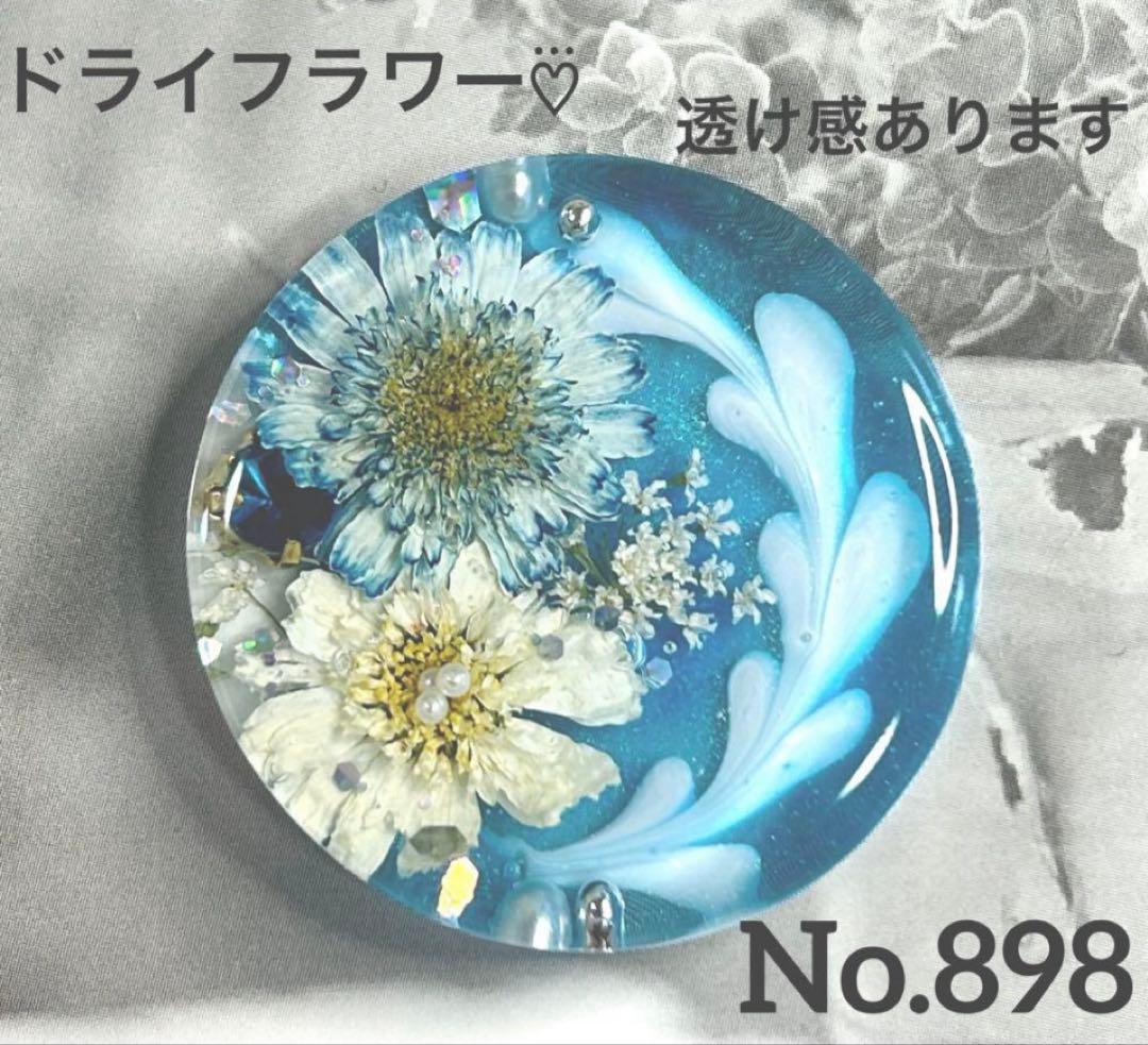 レジンヘアゴム・ポニーフック・ブローチ・ネックレス・ホルダーNo.851