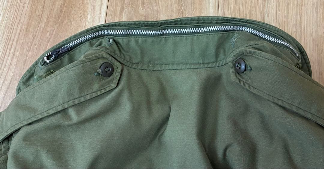 70s M-65 フィールドジャケット 2nd アルミジップ M-R 美品