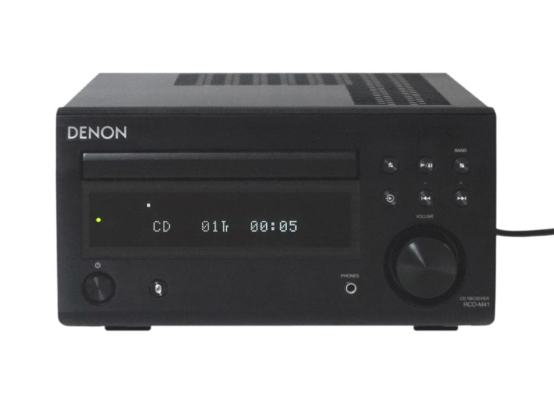 DENON デノン RCD-M41 CDレシーバー ブラック 2017年 動作品