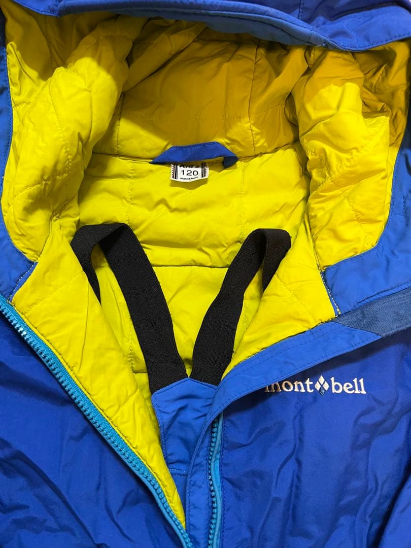 モンベル スキーウェア 120cm フリースジャケット&手袋3点セット