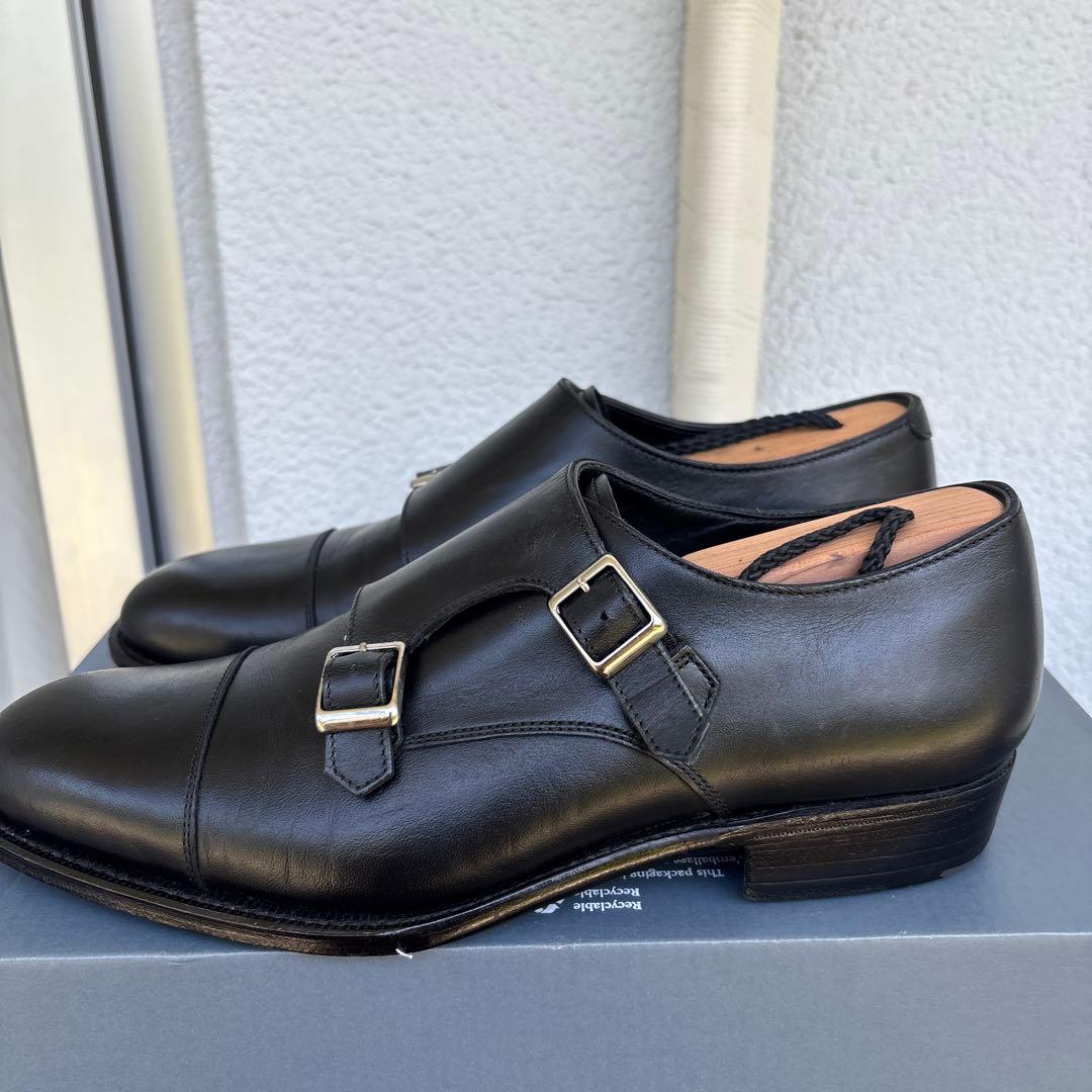 BEAMS Fビームスエフ　ダブルモンクストラップ