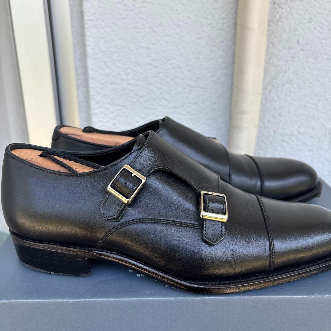 BEAMS Fビームスエフ　ダブルモンクストラップ