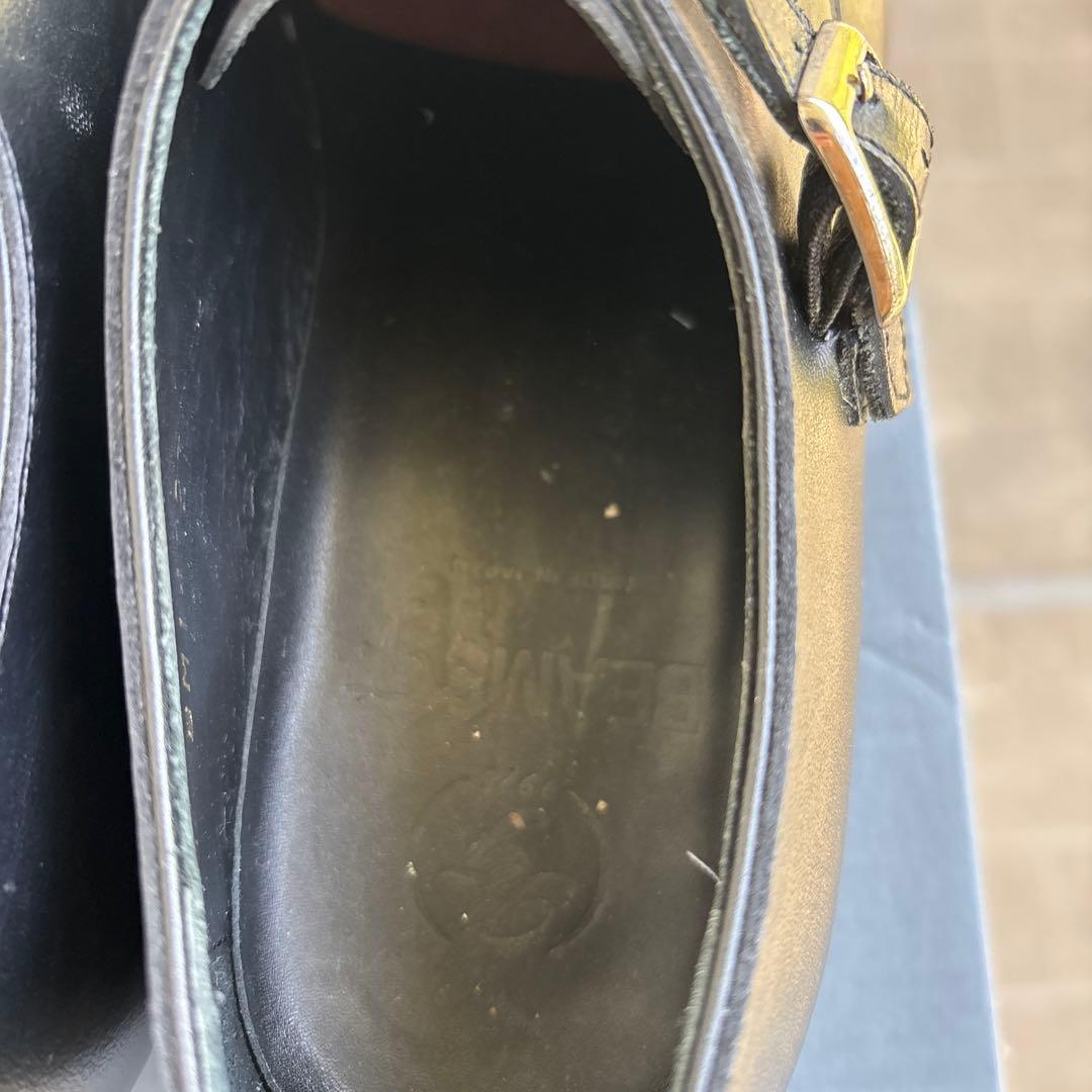 BEAMS Fビームスエフ　ダブルモンクストラップ