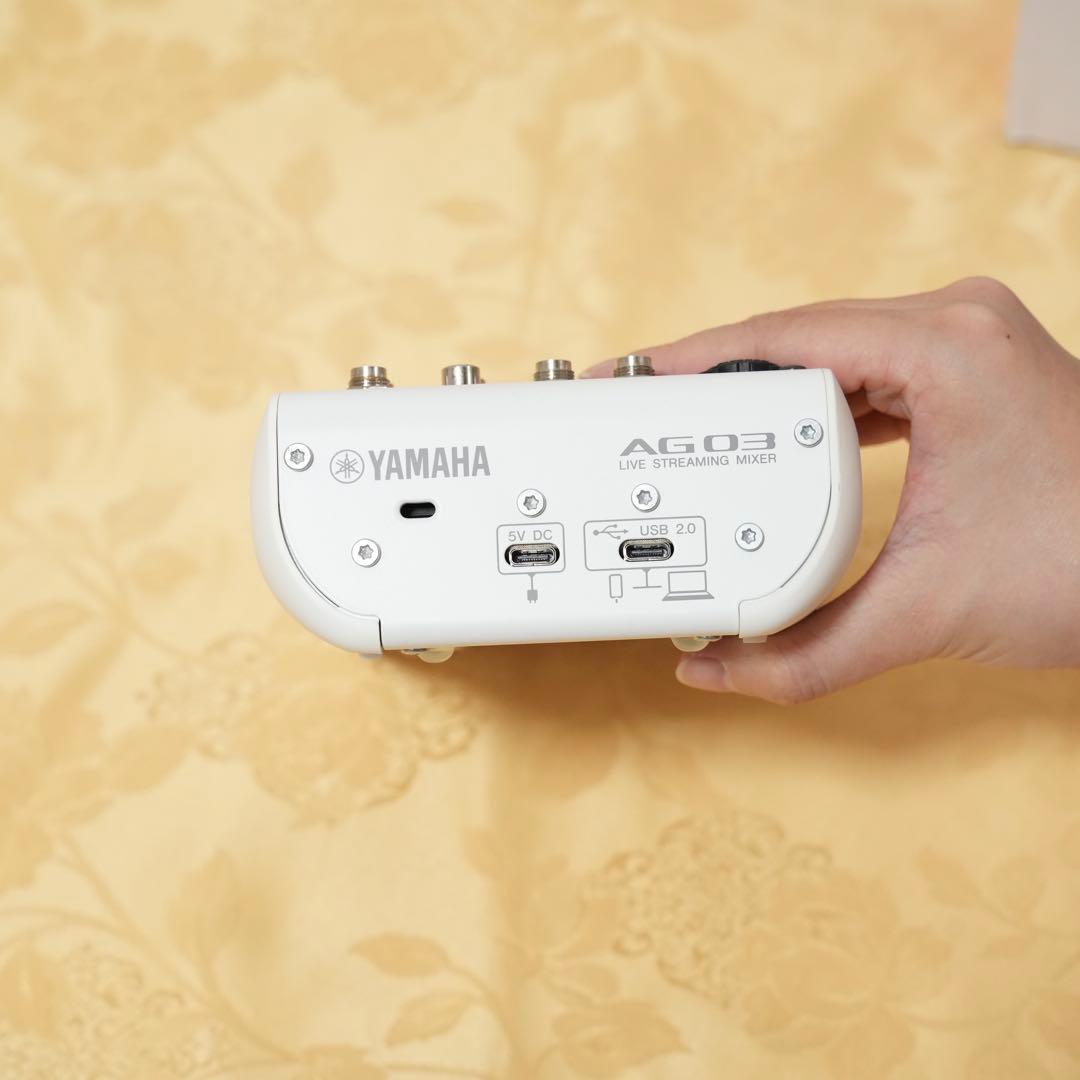 【超美品】YAMAHA AG03MK2 オーディオインターフェース